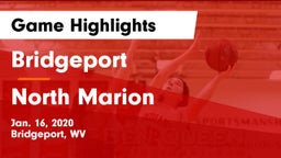 Bridgeport  vs North Marion  Game Highlights - Jan. 16, 2020