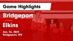 Bridgeport  vs Elkins  Game Highlights - Jan. 26, 2023