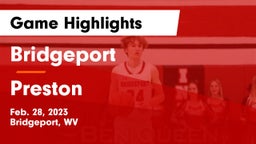 Bridgeport  vs Preston  Game Highlights - Feb. 28, 2023