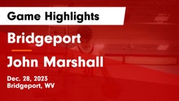 Bridgeport  vs John Marshall  Game Highlights - Dec. 28, 2023