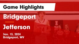 Bridgeport  vs Jefferson  Game Highlights - Jan. 13, 2024