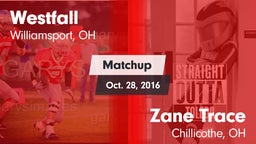 Matchup: Westfall  vs. Zane Trace  2016