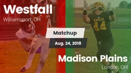 Matchup: Westfall  vs. Madison Plains  2018