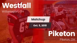 Matchup: Westfall  vs. Piketon  2018