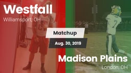 Matchup: Westfall  vs. Madison Plains  2019