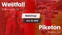 Matchup: Westfall  vs. Piketon  2019