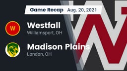 Recap: Westfall  vs. Madison Plains  2021