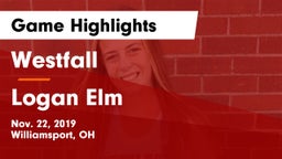 Westfall  vs Logan Elm  Game Highlights - Nov. 22, 2019