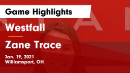 Westfall  vs Zane Trace  Game Highlights - Jan. 19, 2021