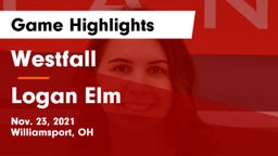 Westfall  vs Logan Elm  Game Highlights - Nov. 23, 2021