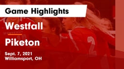 Westfall  vs Piketon  Game Highlights - Sept. 7, 2021