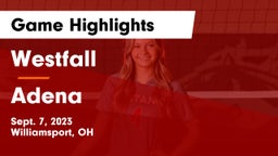 Westfall  vs Adena  Game Highlights - Sept. 7, 2023