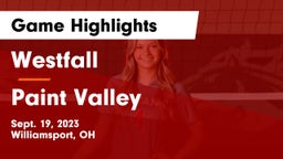 Westfall  vs Paint Valley  Game Highlights - Sept. 19, 2023