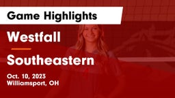 Westfall  vs Southeastern  Game Highlights - Oct. 10, 2023