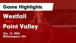 Westfall  vs Paint Valley  Game Highlights - Oct. 12, 2023