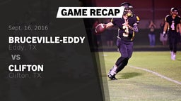 Recap: Bruceville-Eddy  vs. Clifton  2016