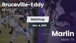 Matchup: Bruceville-Eddy vs. Marlin  2016