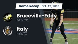 Recap: Bruceville-Eddy  vs. Italy  2018