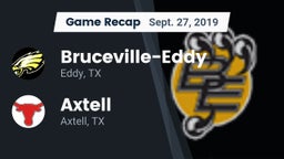 Recap: Bruceville-Eddy  vs. Axtell  2019