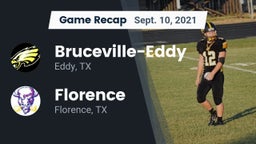 Recap: Bruceville-Eddy  vs. Florence  2021