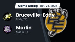 Recap: Bruceville-Eddy  vs. Marlin  2022