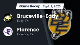 Recap: Bruceville-Eddy  vs. Florence  2023