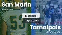 Matchup: San Marin High vs. Tamalpais  2017