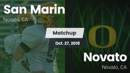 Matchup: San Marin High vs. Novato  2018