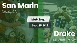 Matchup: San Marin High vs. Drake  2019