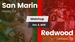 Matchup: San Marin High vs. Redwood  2019
