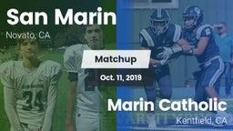Matchup: San Marin High vs. Marin Catholic  2019