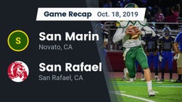 Recap: San Marin  vs. San Rafael  2019
