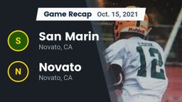 Recap: San Marin  vs. Novato  2021