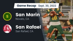 Recap: San Marin  vs. San Rafael  2022