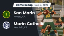 Recap: San Marin  vs. Marin Catholic  2022