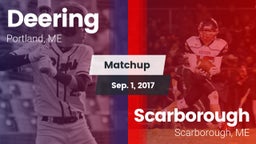 Matchup: Deering  vs. Scarborough  2017