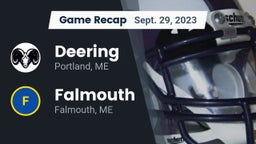 Recap: Deering  vs. Falmouth  2023