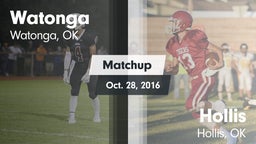 Matchup: Watonga  vs. Hollis  2016