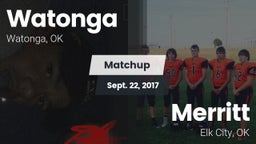 Matchup: Watonga  vs. Merritt  2017