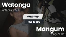 Matchup: Watonga  vs. Mangum  2017