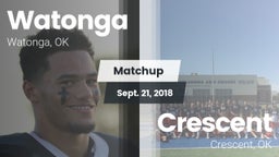 Matchup: Watonga  vs. Crescent  2018