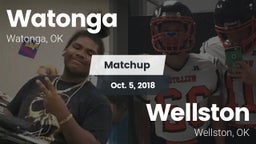 Matchup: Watonga  vs. Wellston  2018