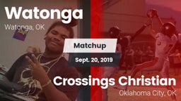 Matchup: Watonga  vs. Crossings Christian  2019