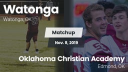 Matchup: Watonga  vs. Oklahoma Christian Academy  2019