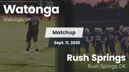 Matchup: Watonga  vs. Rush Springs  2020