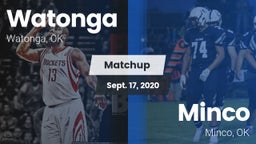 Matchup: Watonga  vs. Minco  2020