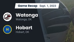 Recap: Watonga  vs. Hobart  2023