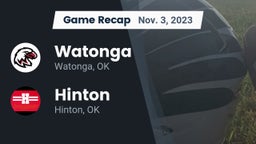 Recap: Watonga  vs. Hinton  2023