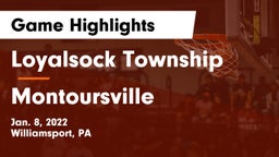 Loyalsock Township  vs Montoursville  Game Highlights - Jan. 8, 2022