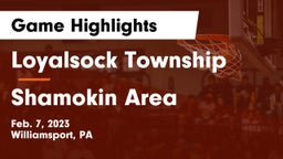 Loyalsock Township  vs Shamokin Area  Game Highlights - Feb. 7, 2023